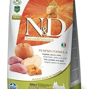 Farmina N&d Grain-free Pumpkin Boar & Apple Adult Dog Mini 5.5lb {L+1x}