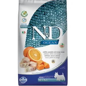 Farmina N&d Pumpkin Codfish & Orange Adult Dog Mini 5.5lb