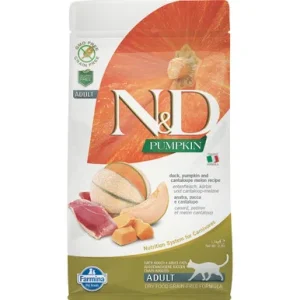 Farmina N&D Pumpkin Duck, Pumpkin and Cantaloupe Melon Recipe Adult Dry Cat Food