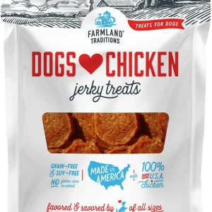 Farmland Traditions Dogs Love Chicken Jerky Treat 6 oz