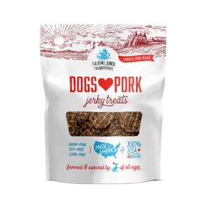 Farmland Traditions Dogs Love Pork Jerky Treats 13.5 oz