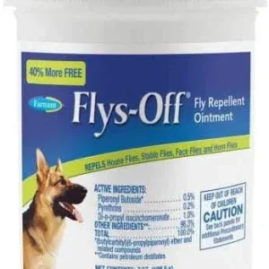 Farnam Flys Off Fly Repellent Ointment 7 Ounces