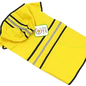 Fashion Pet Rainy Day Dog Slicker - Yellow X-Large (24-29" From Neck to Tail)