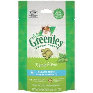 Feline Greenies Catnip Flavor Cat Dental Treats