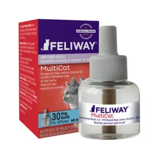 Feliway MultiCat Calming Pheromone 30 Day Diffuser Refill