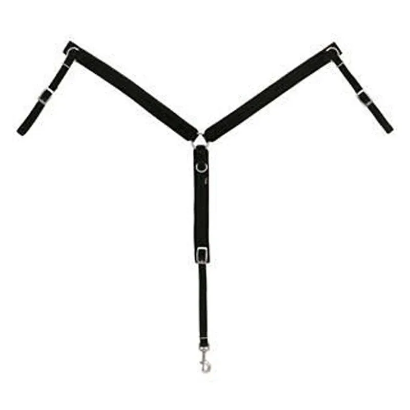 Felt Lined 1in Ring-In-Center Breast Collar Hrs