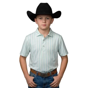 Ferrell Brands Inc Boy's The Jack Green Polo