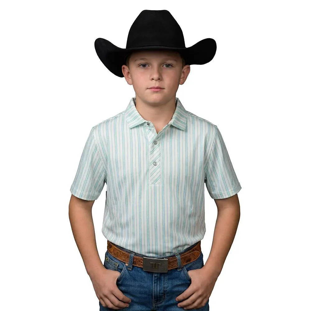 Ferrell Brands Inc Boy's The Jack Green Polo