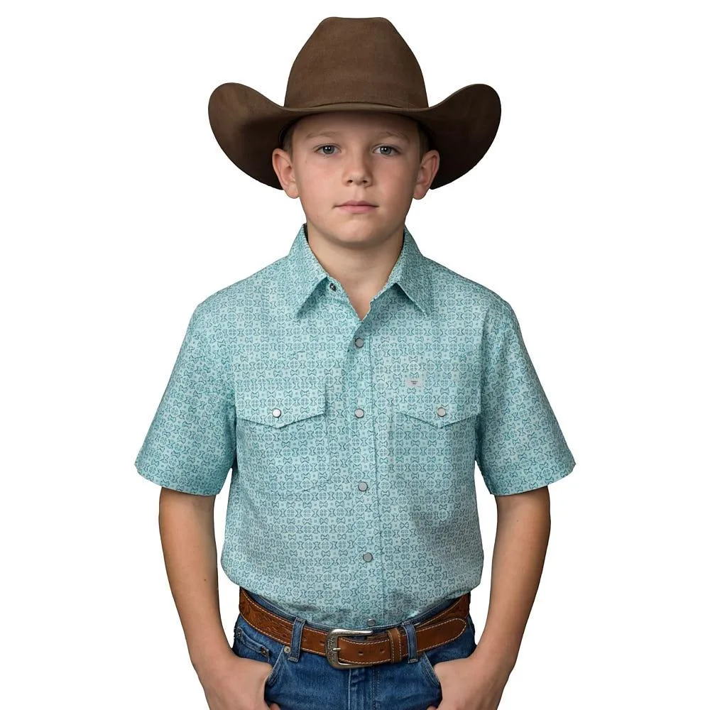 Ferrell Brands Inc Boy's The Pierce Green Shirt