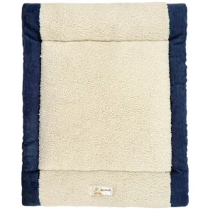Fetch Your Own Adventure Blue Sleeper Crate Mat Dog Bed