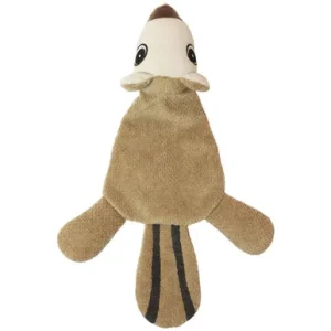 Fetch Your Own Adventure Floppy Squirrel Crinkle Plush Dog Toy