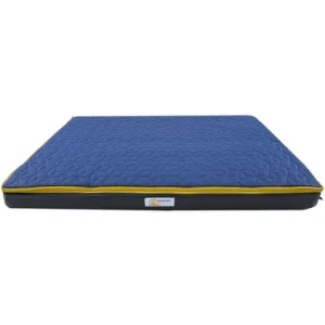 Fetch Your Own Adventure Navy Blue Quilted Dog Mat