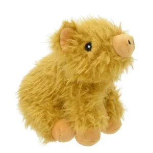 Fetch Your Own Adventure Yellow Piglet Soft Plush Dog Toy