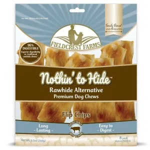 Fieldcrest Farms Nothin' To Hide Flip Chips Dog Treat Beef 8.5 oz 8 pk