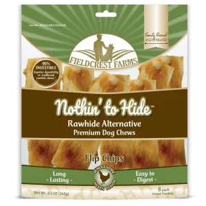 Fieldcrest Farms Nothin' To Hide Flip Chips Dog Treat Chicken 8.5 oz 8 pk