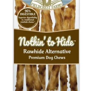 Fieldcrest Farms Nothin' To Hide Twist Stix Dog Treat Beef 10pk