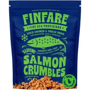 Finfare Sashimi Grade Salmon Crumbles Smoked & Freeze
