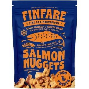Finfare Sashimi Grade Salmon Nuggets Cold Smoked & Freeze