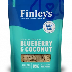 Finleys Blueberry & Coconut Crunchy Biscuits