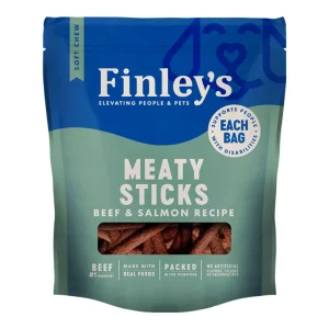Finley's Dog Meaty Sticks Beef & Salmon, 5 oz