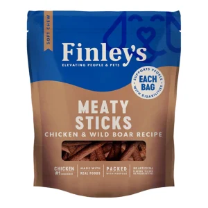 Finley's Dog Meaty Sticks Chicken & Wild Boar, 5 oz