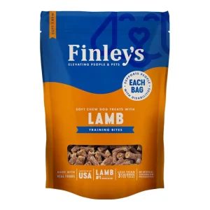 Finley's Dog Soft Dog Chew Trainer Bites Lamb 6 oz