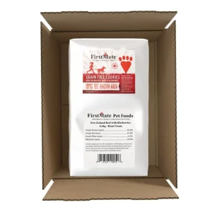 FirstMate Beef Blueberry Dog Treats 10 lb Bulk