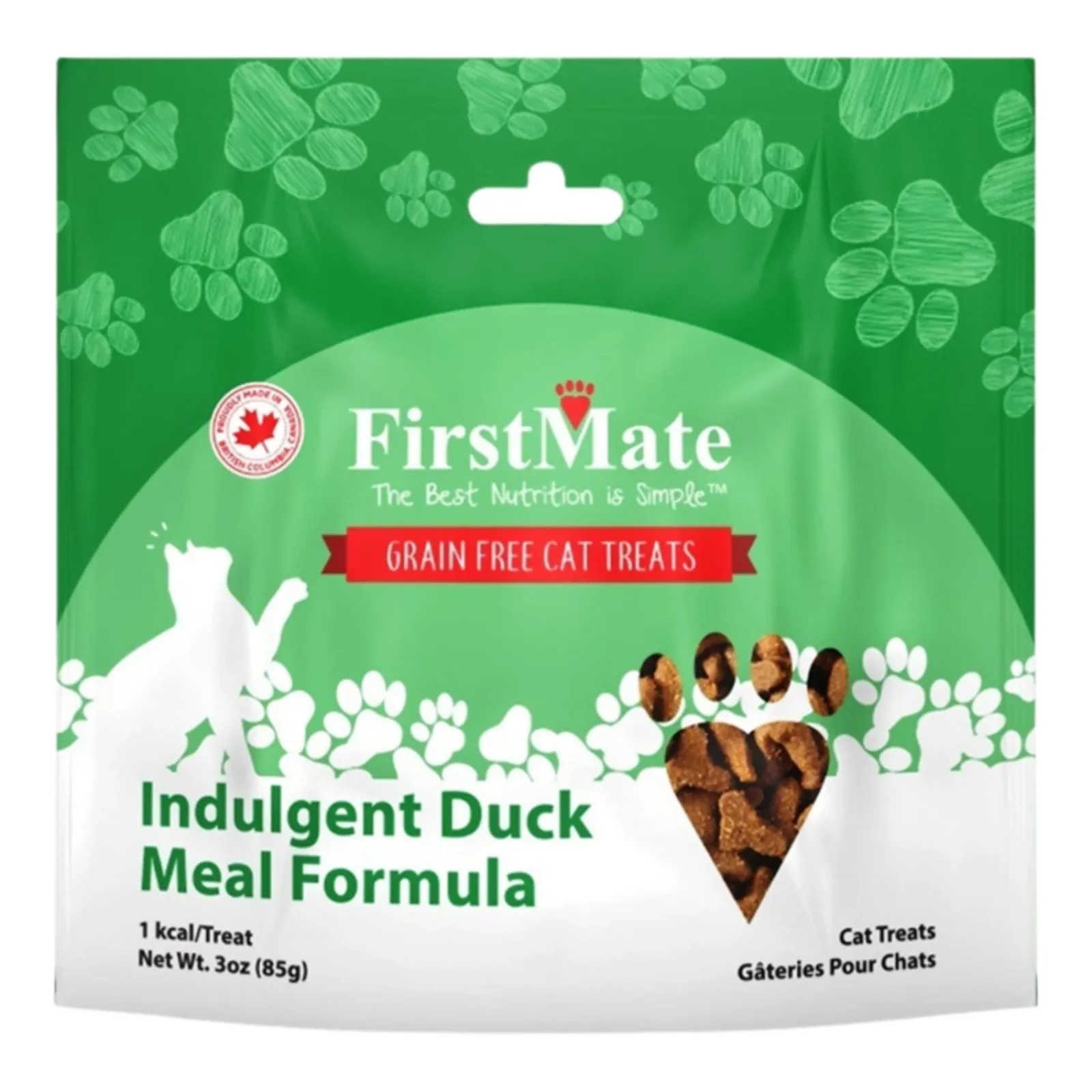 Firstmate Cat Grain-Free Indulgent Duck Cat Treat 3 oz