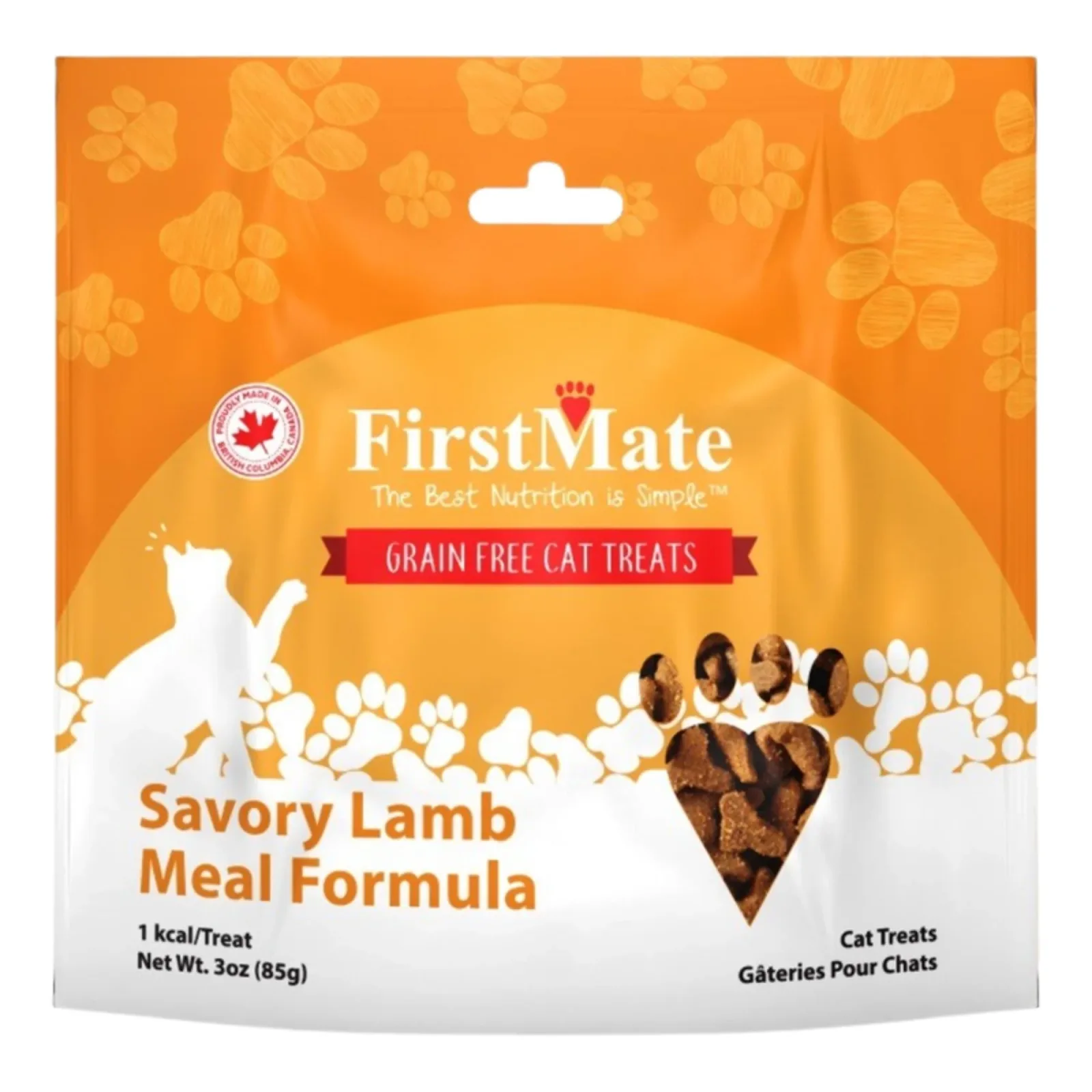 Firstmate Cat Grain-Free Savory Lamb Cat Treat 3 oz