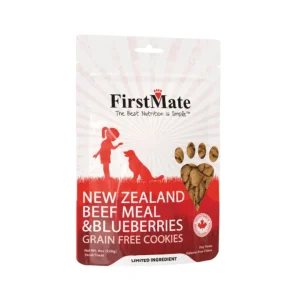 Firstmate Dog Grain-Free Beef Blueberry Dog Treat 8 oz