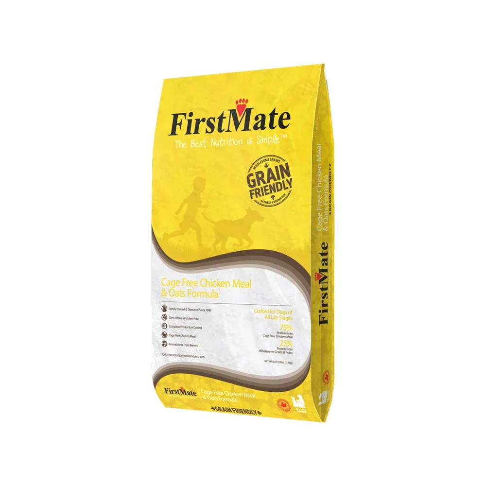 Firstmate Dog Grain Friendly Chicken Meal & Oats 5 lb