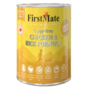 Firstmate Dog Grain Friendly Chicken Rice, 12.2 oz each, Case of 12