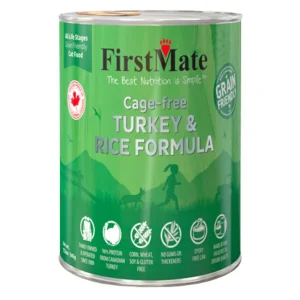 Firstmate Dog Grain Friendly Turkey & Rice Formula, 12.2 oz each, Case of 12