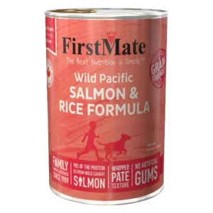 Firstmate Dog Grain Friendlysalmon & Rice Formula, 12.2 oz each, Case of 12
