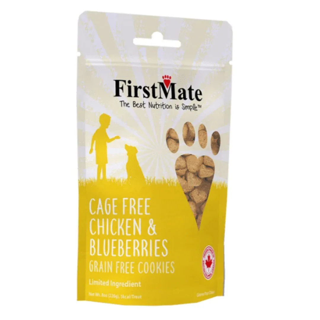 Firstmate Dog Limited Ingredient Grain-Free Chicken Blueberry Dog Treat 10 lb. Bulk