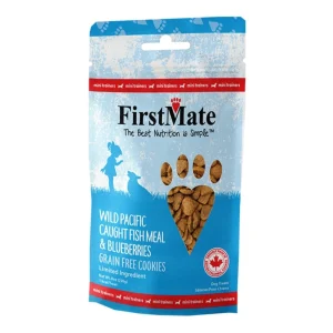 Firstmate Dog Limited Ingredient Grain-Free Mini Fish Blueberry Dog Treat 8 oz