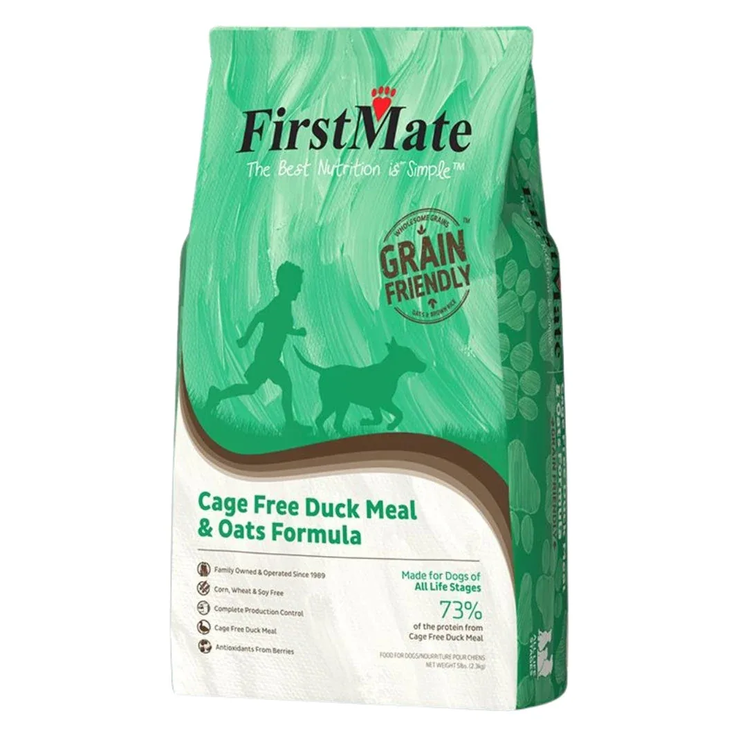Firstmate Grain Friendly Duck & Oats Dog Food, 5 lb