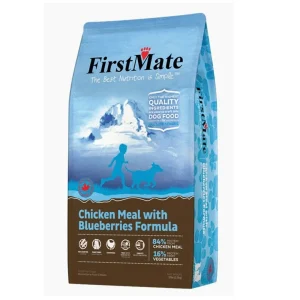 Firstmate Limited Ingredient Grain-Free Chicken Blueberries Dog Food, 5 lb