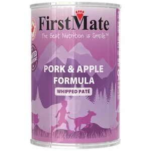 FirstMate Limited Ingredient Pork & Apple Formula Whipped Paté Canned Dog Food