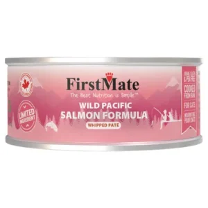 FirstMate Limited Ingredient Wild Pacific Salmon Formula Whipped Paté Canned Cat Food