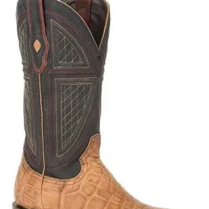 Flaxville Exotic Gator Cowboy Boot