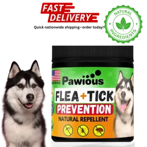 Flea and Tick Prevention for Dogs Chewables Natural Dog Flea and