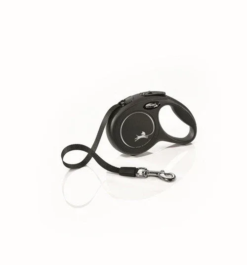 Flexi Flexi Classic Nylon Cord Dog Leash Black 10ft XS up to 26lb - Image 2