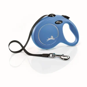 Flexi Flexi Classic Nylon Cord Dog Leash Blue 16ft LG up to 132lb
