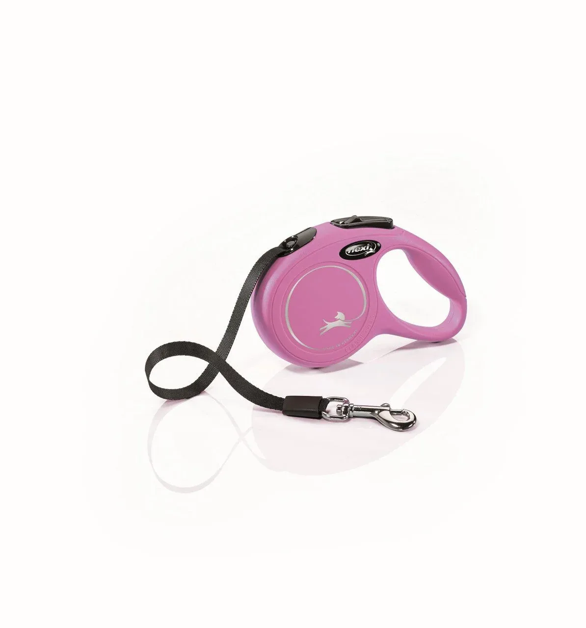 Flexi Flexi Classic Nylon Cord Dog Leash Pink 10ft XS up to 26lb