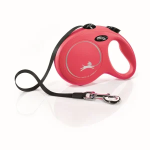 Flexi Flexi Classic Nylon Cord Dog Leash Red 16ft LG up to 132lb