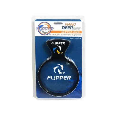 Flipper Cleaner DeepSee Magnified Aquarium Viewer Black, Clear 3 in Nano (D) - Image 2