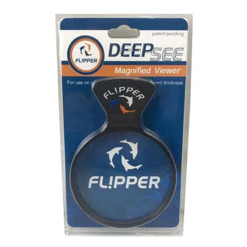 Flipper Cleaner DeepSee Magnified Aquarium Viewer Black, Clear 4 in - Image 2