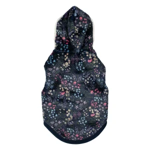 FLORAL DOG HOODIE