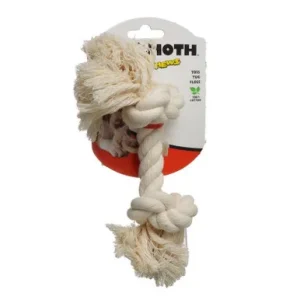 Flossy Chews Rope Bone - White Small (9" Long)